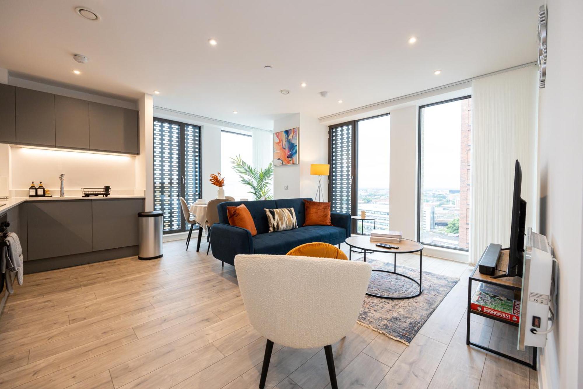 Pet Friendly 2Br Near Station By Asquare Letting Lägenhet Manchester Exteriör bild